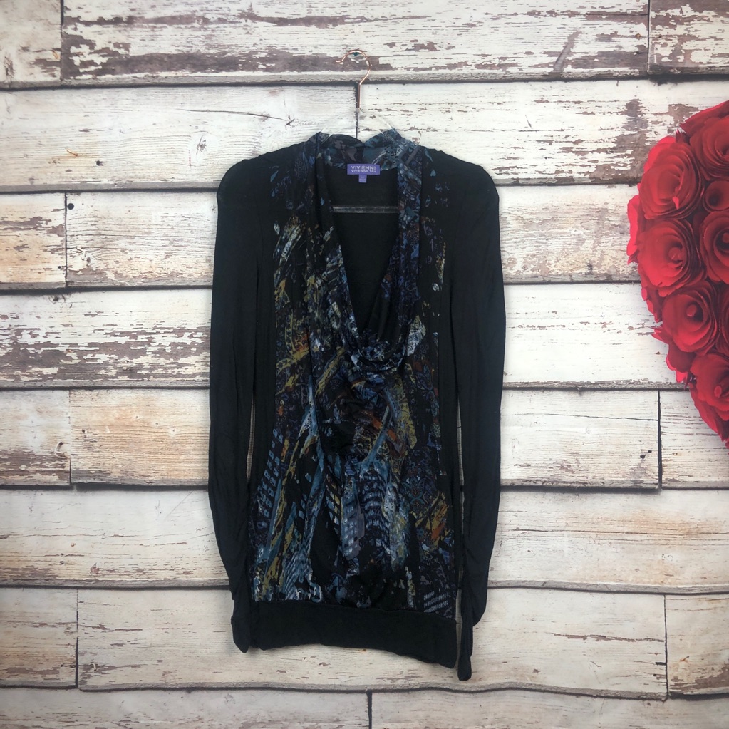 Vivienne Vivienne Tam Abstract Tunic Stretch